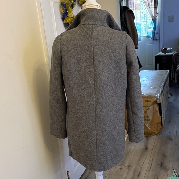 J. Crew Charcoal Pea Coat - Picture 5 of 6